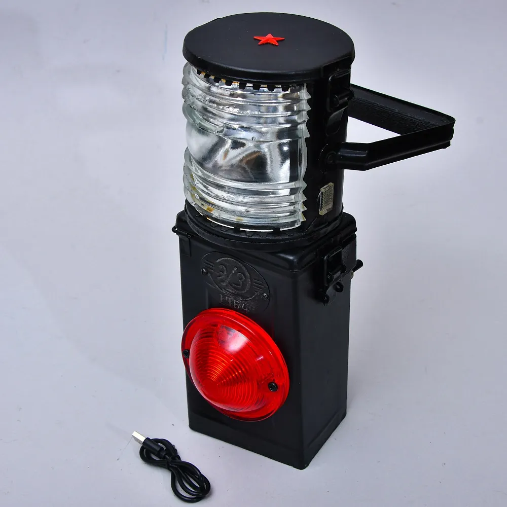 Винтажный Железнодорожный Сигнальный Вагонный Фонарь, СССР.