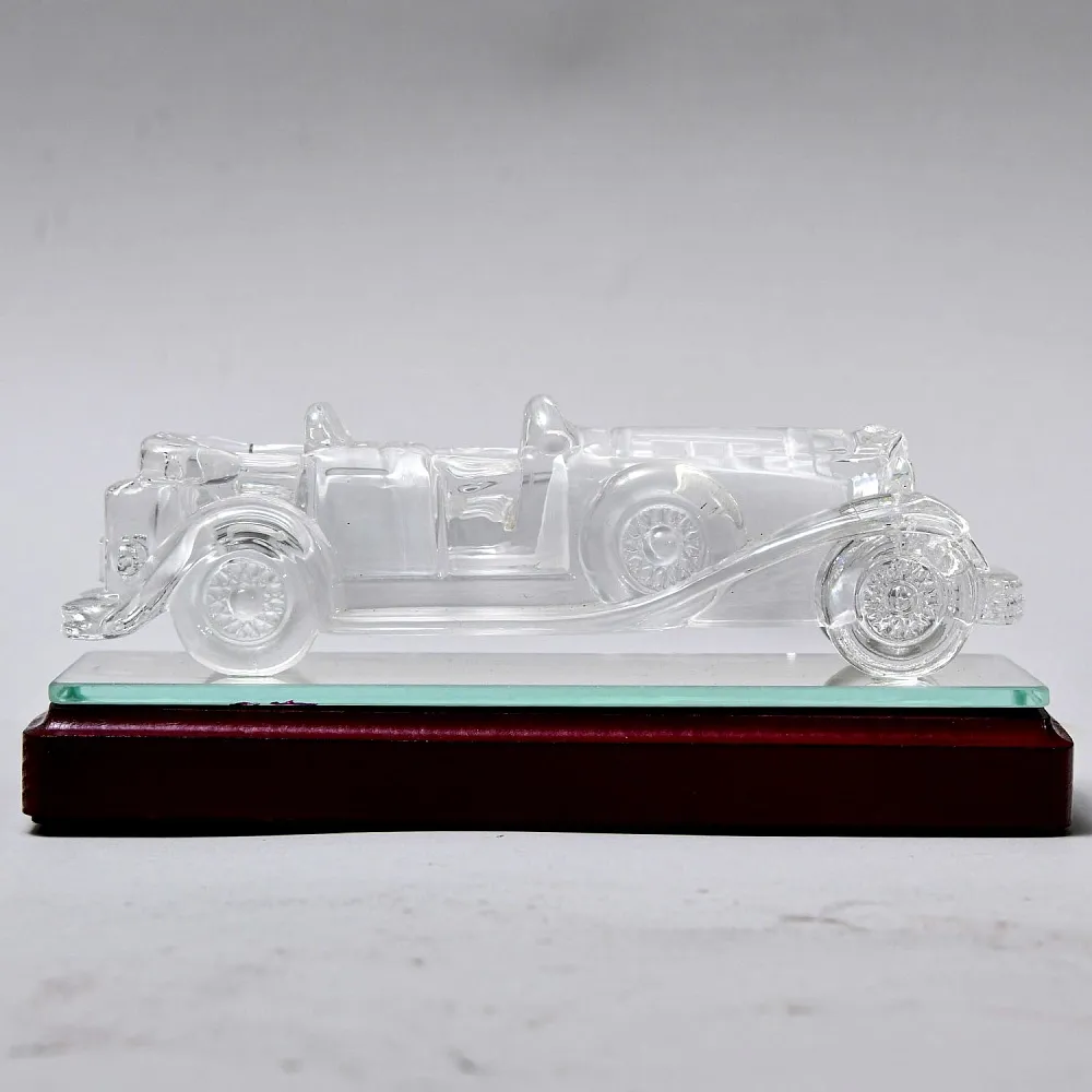 Коллекционная Хрустальная Модель «Автомобиль - Duesenberg Model J Dual Cowl Phaeton 1930» Spiegelau Crystal Германия. 