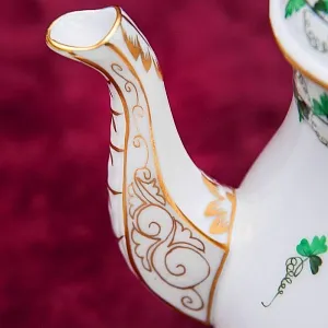 Классический Кофейный Сервиз PERSIL на 6 персон, 16 предметов. Фарфор HEREND, Венгрия.