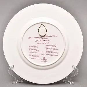 Коллекционная Фарфоровая Тарелка «Фея Бузины», Heinrich Villeroy&Boch Германия - 80 гг.