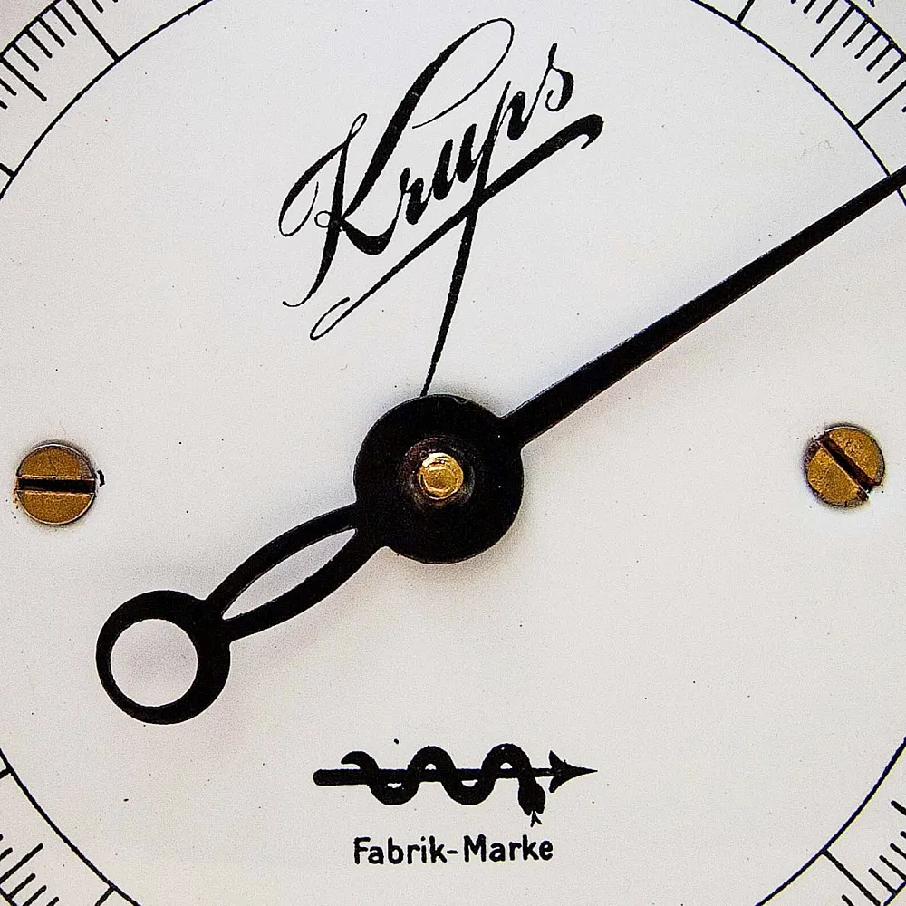 Кухонные Антикварные Механические Весы KRUPS Германия -1910 год.