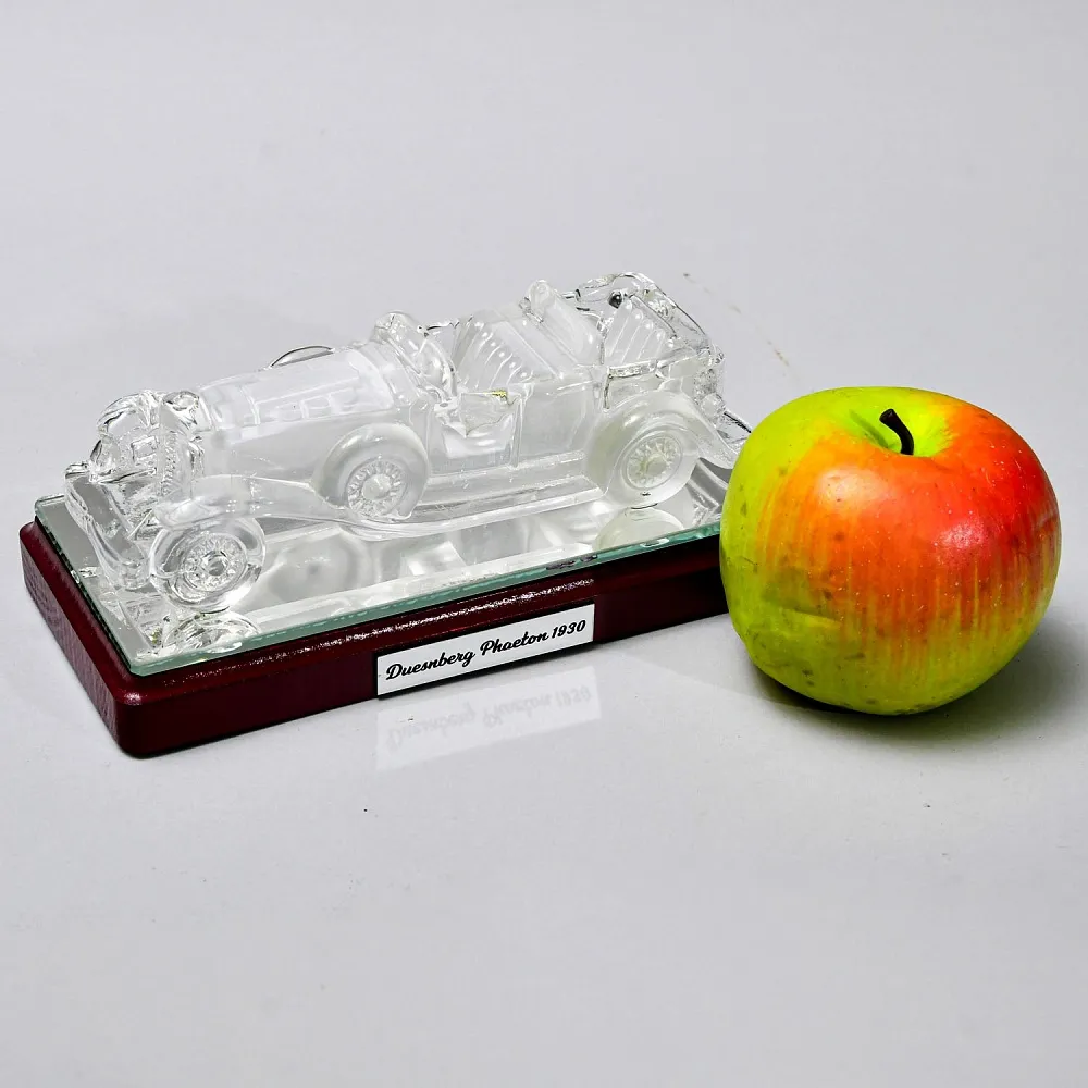 Коллекционная Хрустальная Модель «Автомобиль - Duesenberg Model J Dual Cowl Phaeton 1930» Spiegelau Crystal Германия. 