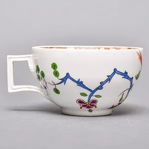 Антикварная Фарфоровая Кофейная пара MEISSEN / МЕЙСЕН, период Марколини, 1774 - 1814 годы.