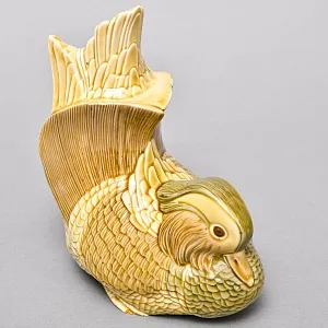Коллекционная Фарфоровая статуэтка «Птица -Утка Мандаринка», Lladro Испания, 1970 - 1975 года.