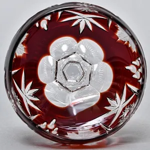 Набор 6-ть «Креманок» из Цветного Хрусталя серия «Виноград», NACHTMANN Германия, 60 -е годы.