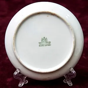 Набор из Трёх Декоративных Тарелок «ЦВЕТЫ ЛЕТА» Фарфор Vohenstauss Германия D-10 см.