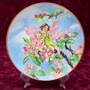 Коллекционная Тарелка - Блюдо «Яблочная Фея» Фарфор, Villeroy&Boch Германия -80 гг.
