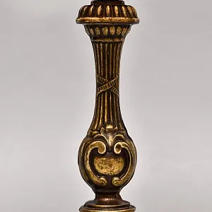 Винтажная Электрическая Настольная Кабинетная Лампа - Светильник, бронза СССР 70 -е гг. 