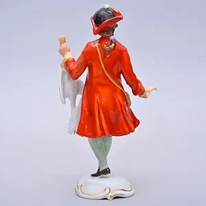 Редкость! Парные Фарфоровые статуэтки «Охотник и Охотница», ROSENTHAL Германия.