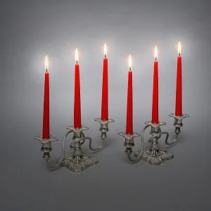 Пара Антикварных Канделябров Подсвечников Silverplated, SHEFFIELD Англия начало ХХ век.