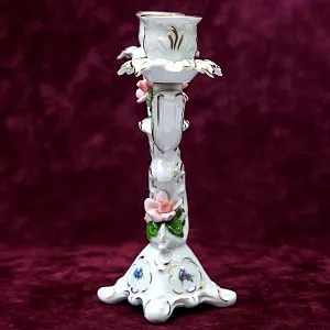 Подсвечник - Канделябр «Розы» на две свечи  Фарфор KAISER Porzellan Германия 1970 -1979гг.