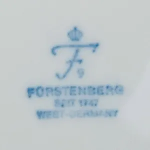 Коллекционная Тарелка «НОЧНОЙ ДОЗОР» Фарфор, Furstenberg, Германия 70-е гг.