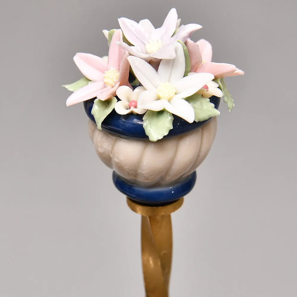 Коллекционная Фарфоровая статуэтка «Мальчик в матроске на карусельной лошадке», Lladro Испания. 