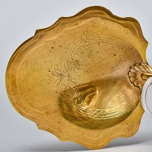 Старинная Сервировочная Лопатка для подачи в футляре, Silverplate Франция первая половина ХХ века.