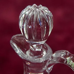 Винтажный Хрустальный Графинчик - Соусник BEYER Германия 60-е годы ХХ века.