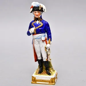 Статуэтка «KELLERMANN» серия «Маршалы Армии Наполеона» Фарфор Scheibe - Alsbach.