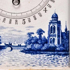 Редкость! Антикварные Кухонные Весы в Фарфоровом корпусе KRUPS IDEAL, Германия -1915 год.