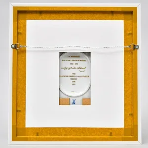 Картина - Панно - Фарфоровая Плакетка «Моцарт», MEISSEN Германия - 1978 год.