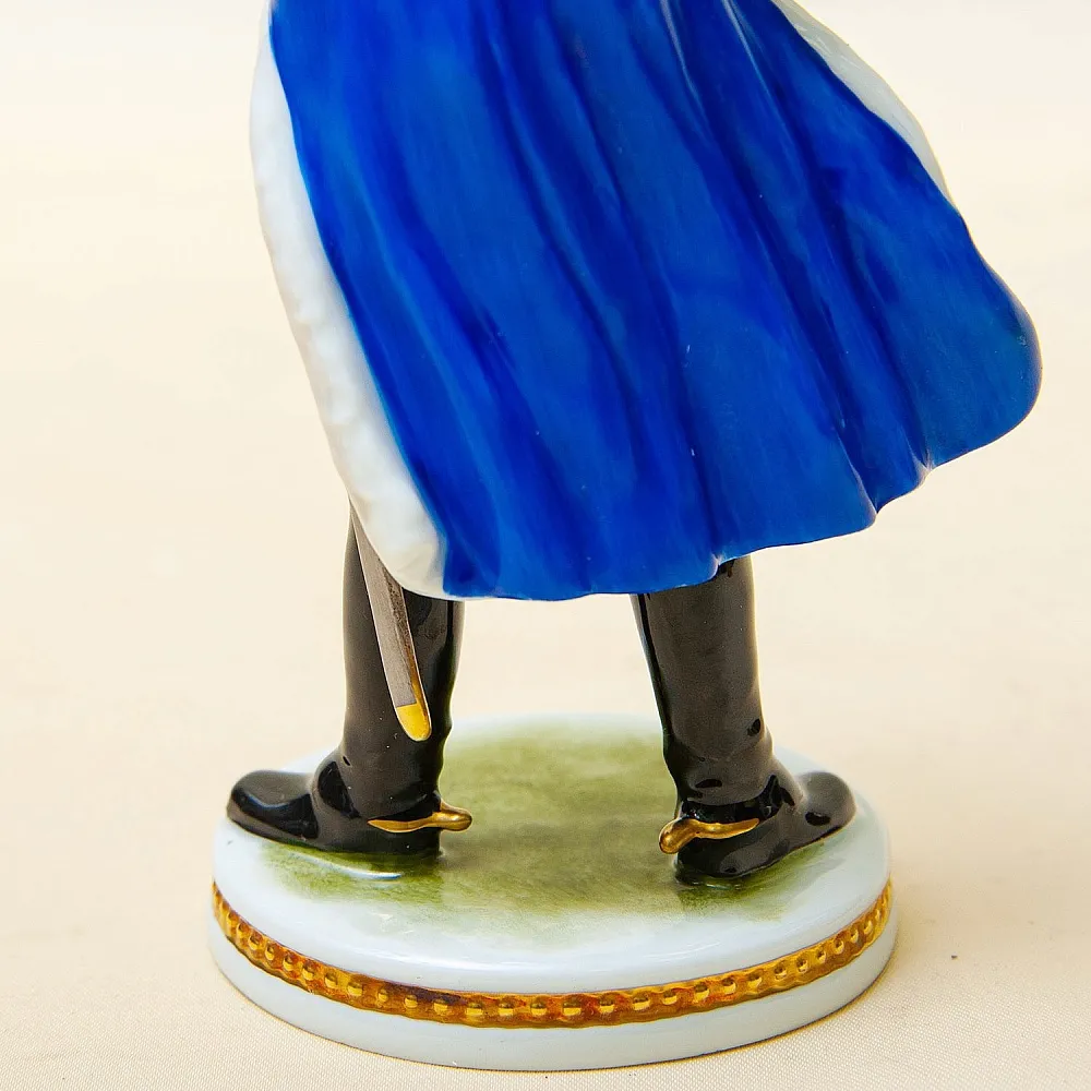 Редкая! Фарфоровая Cтатуэтка «Маршал NEY» из серии «Армия Наполеона», KAISER -1979 год.