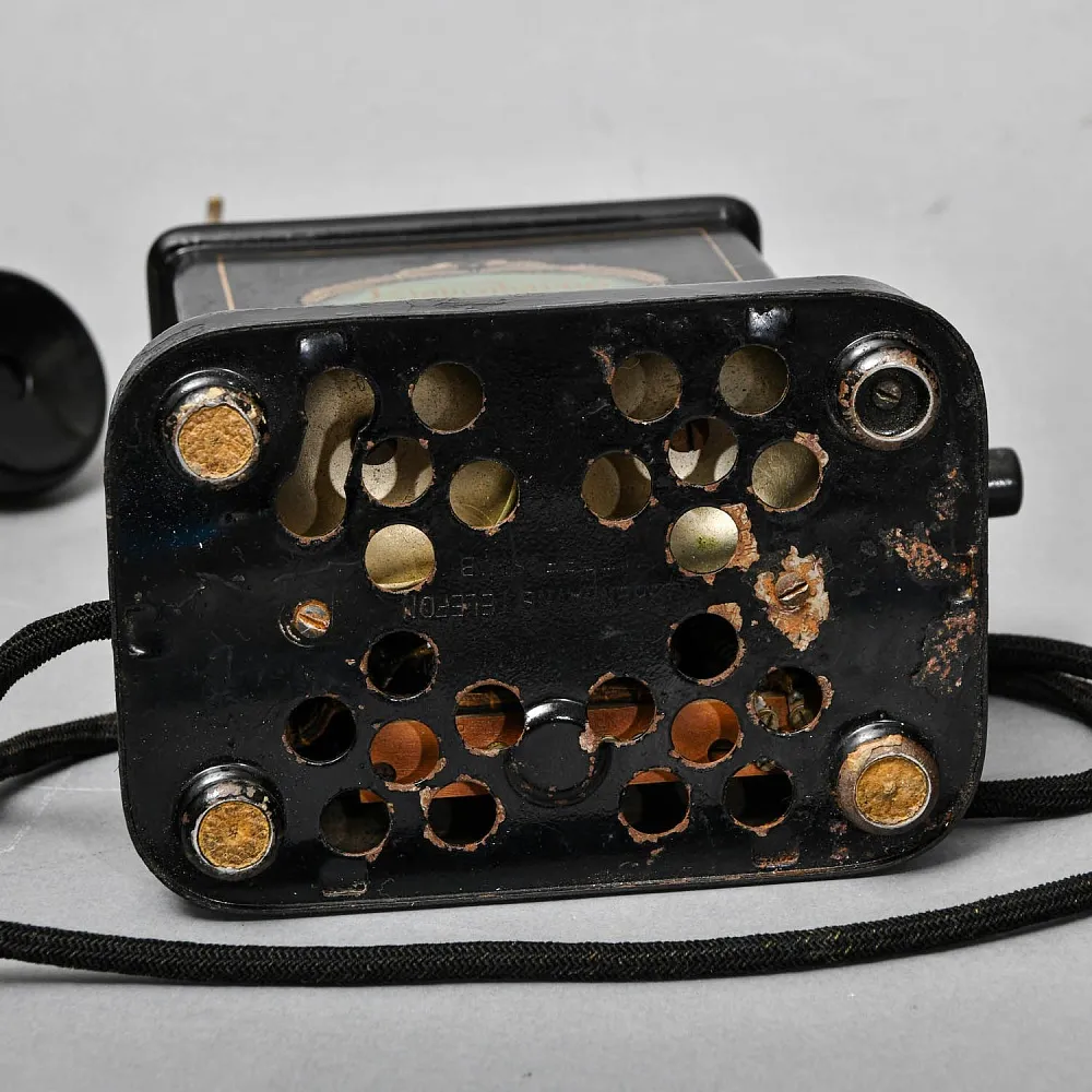 Антикварный Настольный Телефонный аппарат - Телефон «Kjøbenhavns Telefon - KTAS», Дания -1905 год.