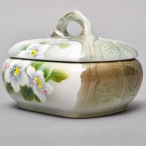 Фаянсовый Набор для Умывания «Яблоневый цвет», K&G Luneville Франция, 1900 - 1920 годы.