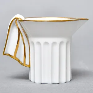  Фарфоровый Кофейный сервиз тет-а-тет «Греческие колонны» 8 предметов, Furstenberg Германия.