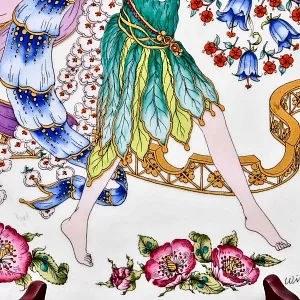 Коллекционная Тарелка - Настенное Блюдо «Времена года. Лето», Фарфор Hutschenreuther Германия - 1978 год. 