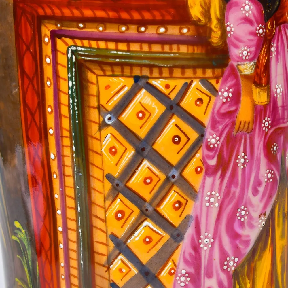 Редкие!!! Большие Антикварные Парные Вазы «Персидские мотивы», Франция VIEUX PARIS.