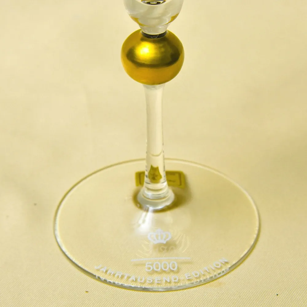 Эксклюзивный Коллекционный Бокал для Шампанского серия «Millenium - 2000», Theresienthal Германия.