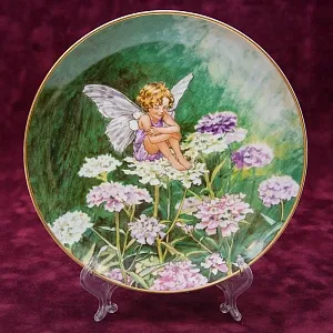 Коллекционная Тарелка - Блюдо «Фея Ибериса» Фарфор, Villeroy&Boch Германия -80 гг.