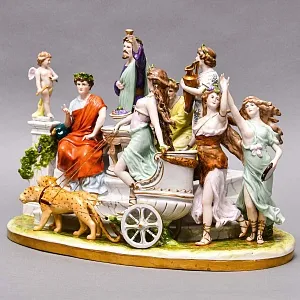 Редкость! Коллекционная Фарфоровая статуэтка «ТРИУМФ», Scheibe-Alsbach Германия, 1962 - 1972 годы. 