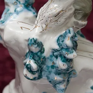 Фарфоровая Статуэтка «Лыжник - Пионер», ДФЗ Вербилки, СССР - 1954 год.