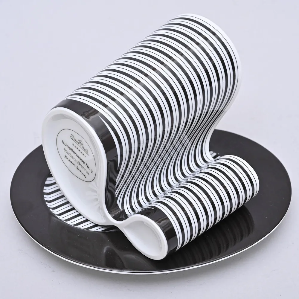 Коллекционная Авторская Чайная Пара модель nr. 3, Фарфор Rosenthal, Германия.