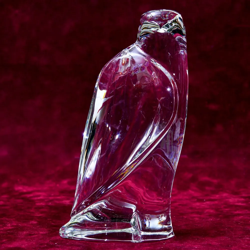 Хрустальная Статуэтка или Пресс-Папье «СОКОЛ», VAL SAINT LAMBERT, Бельгия.