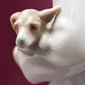 Редкая! Коллекционная Фарфоровая статуэтка «Ветеринар» Lladro, Испания - 1972 год.