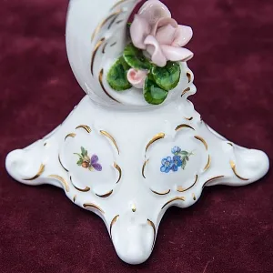 Подсвечник - Канделябр «Розы» на две свечи  Фарфор KAISER Porzellan Германия 1970 -1979гг.