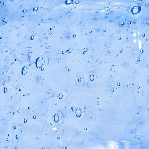 Редкость! Пара Авторских Стеклянных Стаканов «АКВАМАРИН», ручная работа BIOT Франция 80гг..