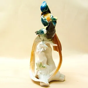 Пара Птиц - Фарфоровая Статуэтка «Райские птицы», Карл Энс / Karl Ens, Германия 50гг.