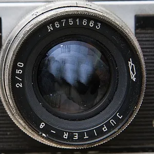 Фотоаппарат «Зоркий-4» Специальный выпуск - «50 лет Советской власти» СССР - 1967 год.