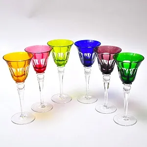 Редкость! Набор Хрустальных Бокалов для вина «Quelle», NACHTMANN Германия, 70 -е годы ХХ века.