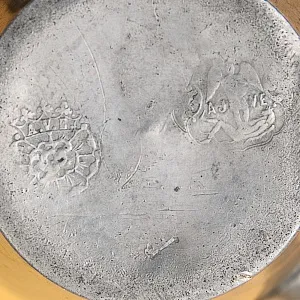 Редкость! Антикварный Классический Оловянный Кофейник на 1 литр Бельгия, ХIХ век.