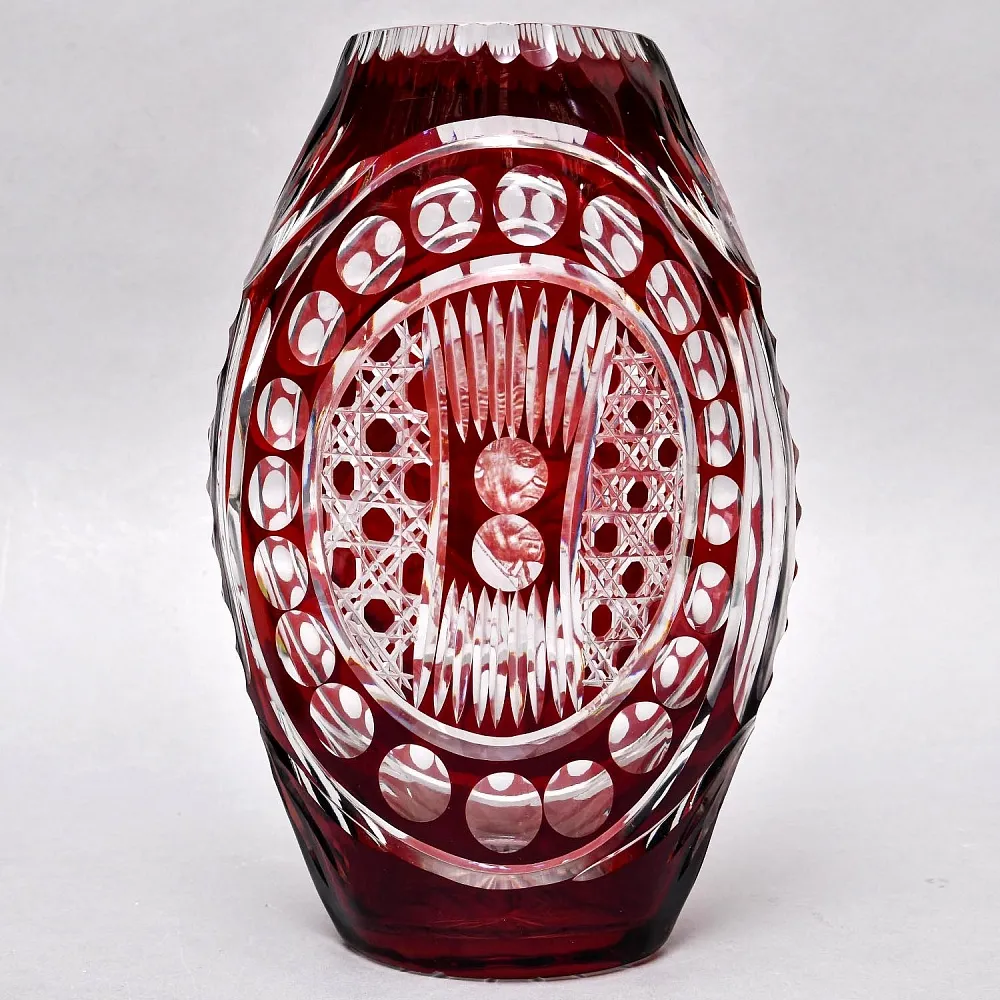 Редкость! Коллекционная Ваза «Папа Римский - Иоанн Павел II», Хрусталь SCHONBORNER, Германия -1978 г.