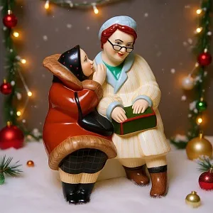 Авторская Коллекционная Фарфоровая Статуэтка «Кумушки», Россия.