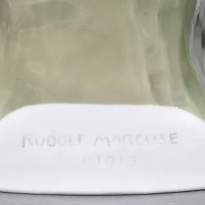 Антикварная Фарфоровая статуэтка «Пьеро с гитарой и пудель», Rosenthal Германия - 1924 год. 