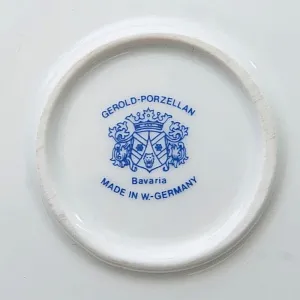 Декоративное Сервировочное Блюдо , Gerold-Porzellan, Германия -70 гг.