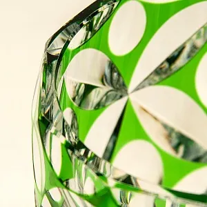 Коллекционая Хрустальная Ваза SPODE Crystal Германия 60-е годы. Н - 20 см.