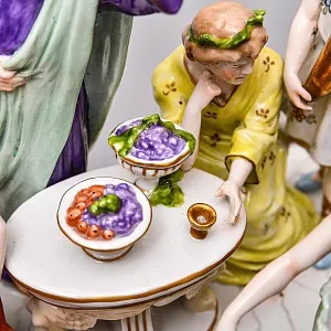 Редкость! Коллекционная Фарфоровая статуэтка «ТРИУМФ», Scheibe-Alsbach Германия, 1962 - 1972 годы. 