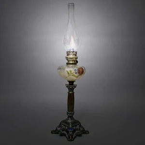 Антикарная Керосиновая Лампа с Механизмом Hersteller Berlin, Германия 1920 -1925 год.