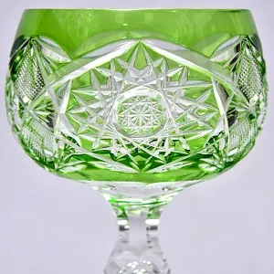 Редкость! Антикварный Коллекционный Хрустальный Бокал, Val Saint Lambert, Бельгия начало ХХ века.