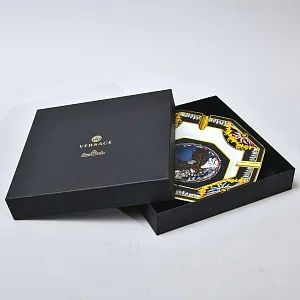 Редкость! «Белоголовый Орлан» -  Коллекционная Фарфоровая Тарелка - Пепельница, VERSACE.